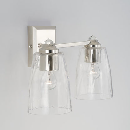 Bathroom Vanity Light in Polished Nickel