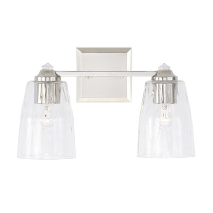 Bathroom Vanity Light in Polished Nickel