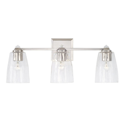 Bathroom Vanity Light in Polished Nickel