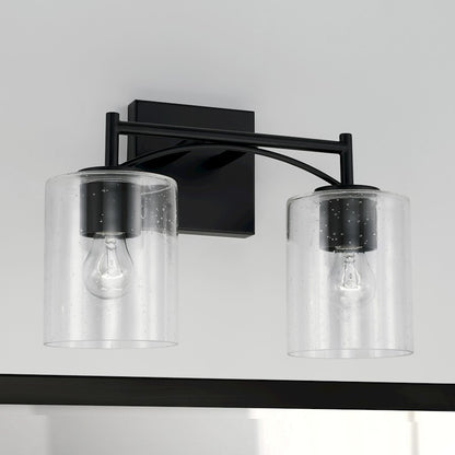 Bathroom Vanity Light, Matte Black