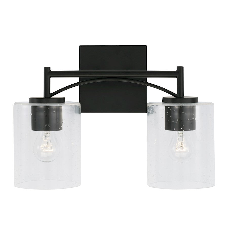 Bathroom Vanity Light, Matte Black