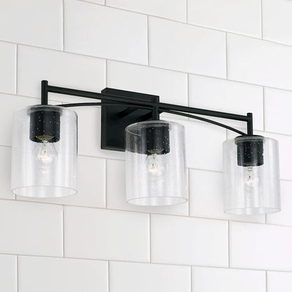 Bathroom Vanity Light, Matte Black