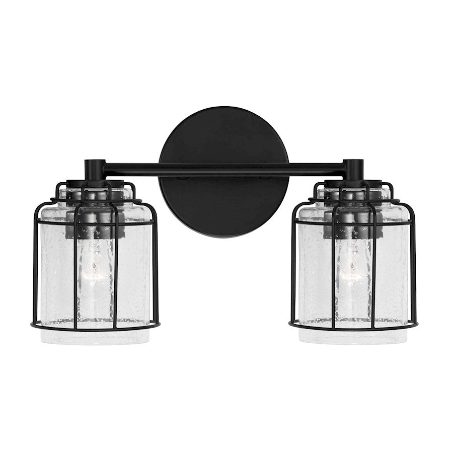 Bathroom Vanity Light, Matte Black