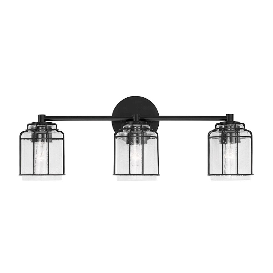 Bathroom Vanity Light, Matte Black