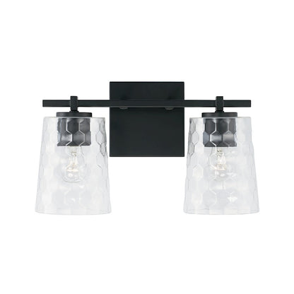 Bathroom Vanity Light, Clear Honeycomb