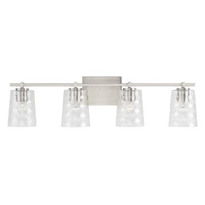 Bathroom Vanity Light, Clear Honeycomb