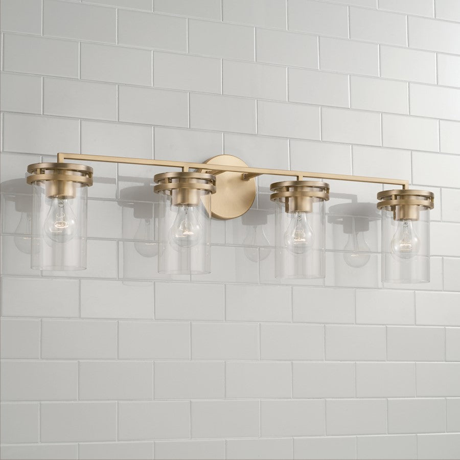 Fuller 4 Light Bathroom Vanity Light