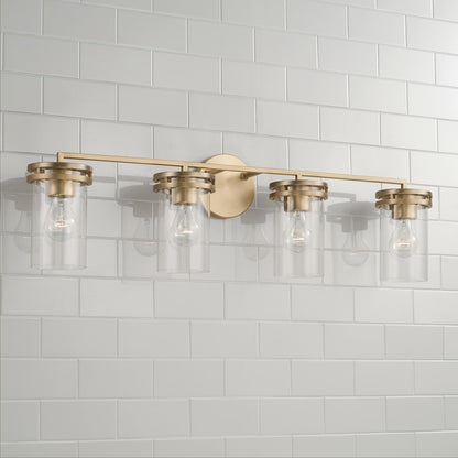 Fuller 4 Light Bathroom Vanity Light