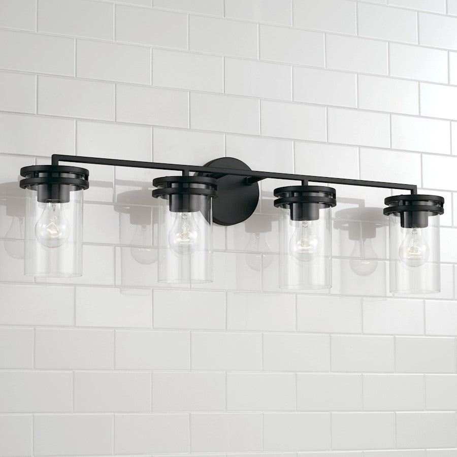 Fuller 4 Light Bathroom Vanity Light