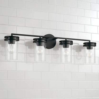 Fuller 4 Light Bathroom Vanity Light