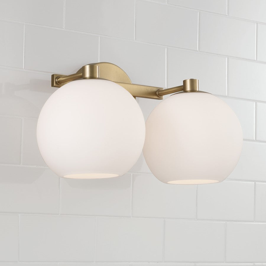 Ansley 2 Light Bathroom Vanity Light