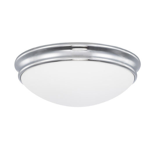 Capital Lighting 2 Light Flush Mount, Chrome - 2032CH