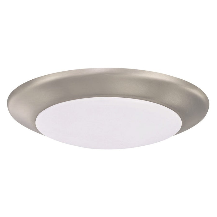 HomePlace by Capital Lighting LED 10" Flush Mount, Nickel - 223612BN-LD30
