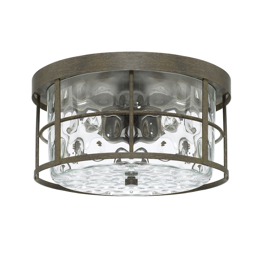 Capital Lighting Bristol 2 Light Flush Mount, Farm House - 225021FH