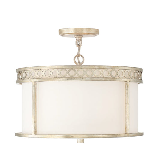 Capital Lighting Isabella 4 Light Semi Flush Mount, Gold - 243141WG