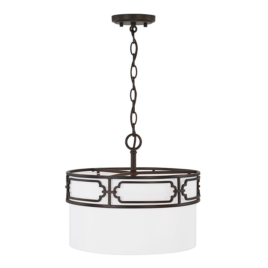 Capital Lighting Merrick 3 Light Semi Flush Mount