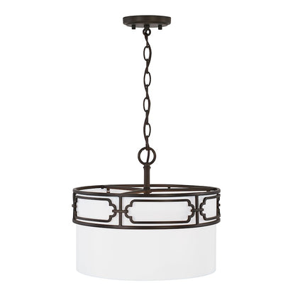 Capital Lighting Merrick 3 Light Semi Flush Mount