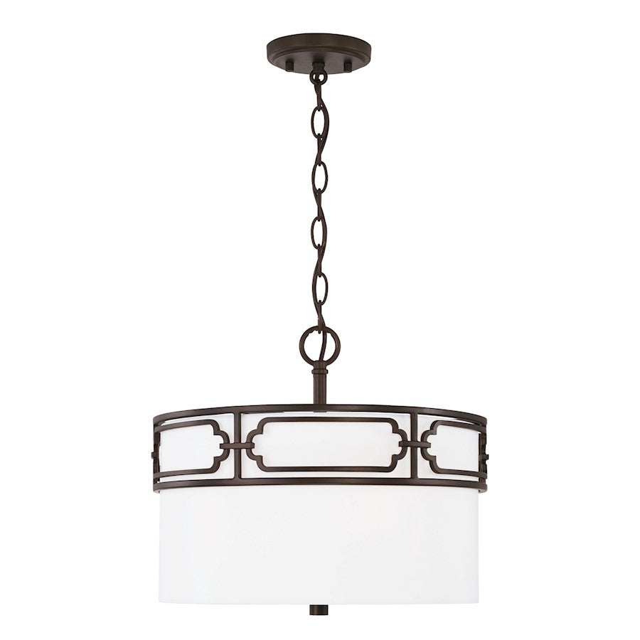 Capital Lighting Merrick 3 Light Semi Flush Mount