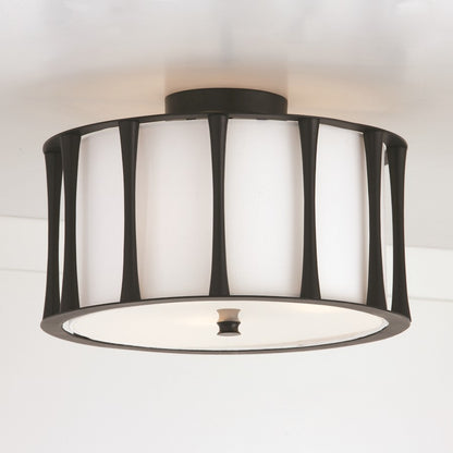 Capital Lighting Bodie 3 Light Semi Flush Mount