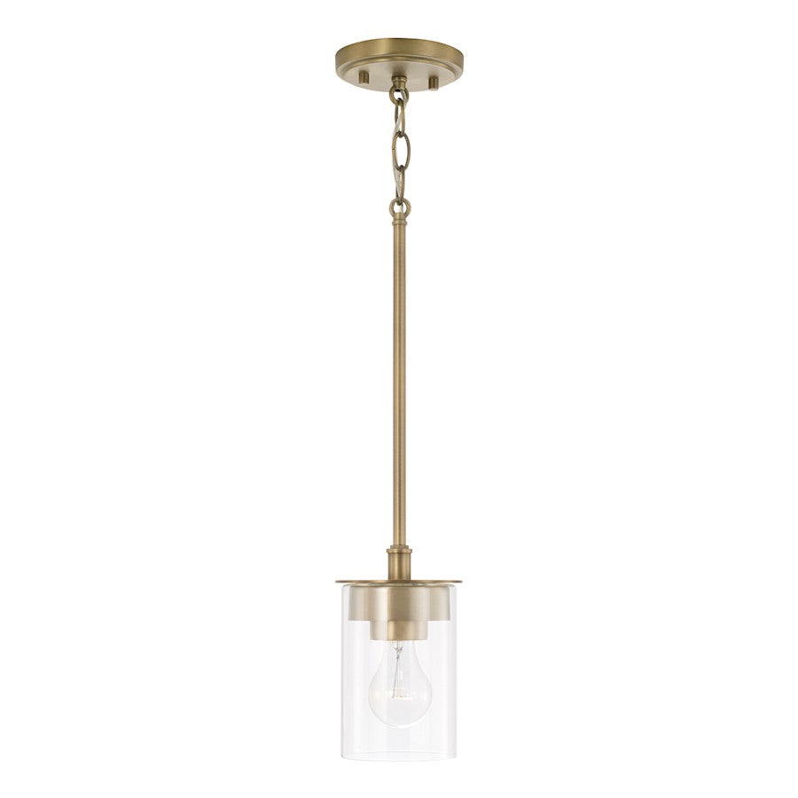 Capital Lighting Mason 1 Light Semi Flush