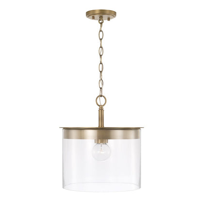 Capital Lighting Mason 1 Light Semi Flush