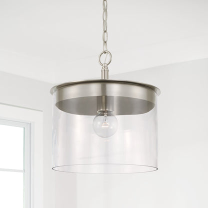 Capital Lighting Mason 1 Light Semi Flush