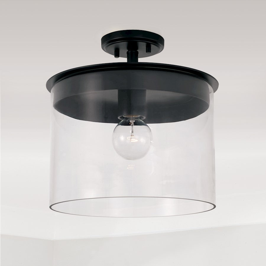 Capital Lighting Mason 1 Light Semi Flush