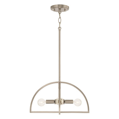 Homeplace Lighting Lawson 4 Light Semi Flush Mount