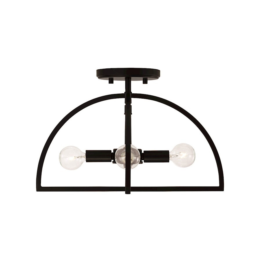 Homeplace Lighting Lawson 4 Light Semi Flush Mount