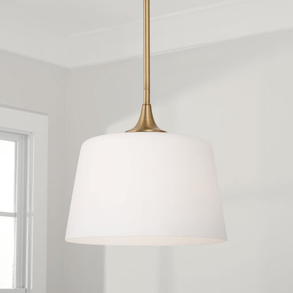 Homeplace Lighting Presley 1 Light Semi Flush Mount