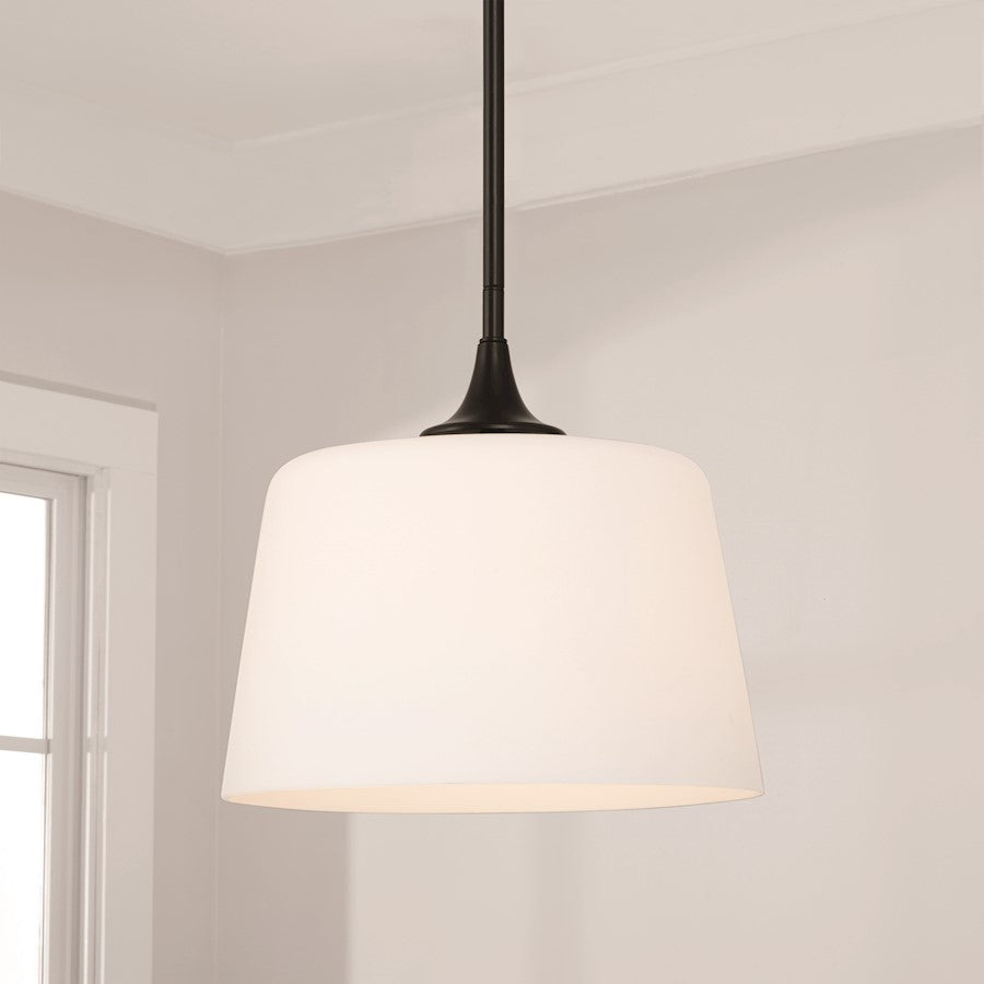 Homeplace Lighting Presley 1 Light Semi Flush Mount