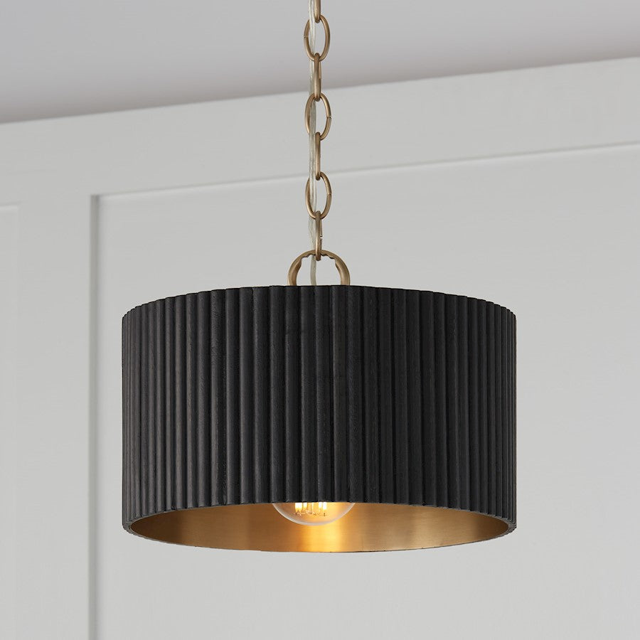 Capital Lighting Donovan 1 Light Semi Flush Mount