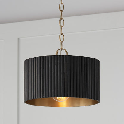 Capital Lighting Donovan 1 Light Semi Flush Mount