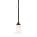 HomePlace by Capital Lighting Griffin 1 Light Pendant, Bronze - 314511BZ-335