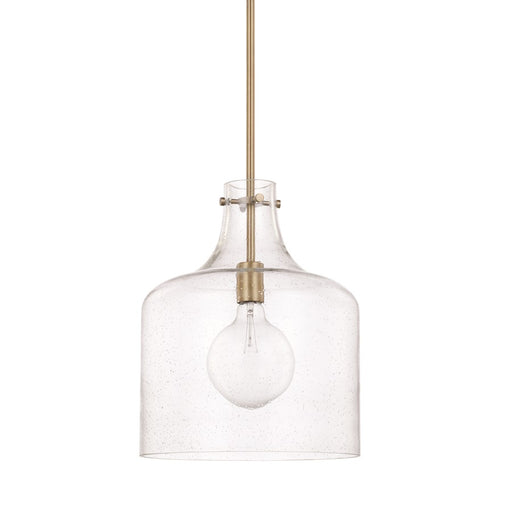 HomePlace by Capital Lighting Pendant, Aged Brass - 325712AD