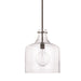 HomePlace by Capital Lighting Pendant, Bronze - 325712BZ