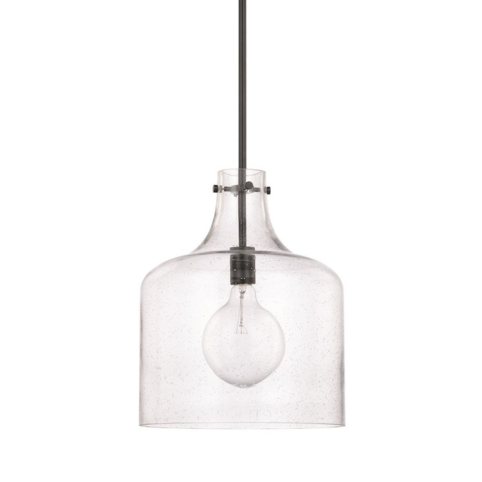 HomePlace by Capital Lighting Pendant, Matte Black - 325712MB