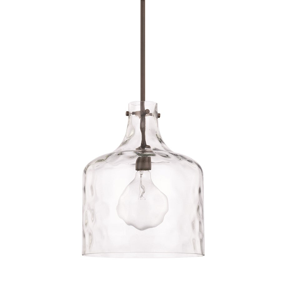 HomePlace by Capital Lighting 1 Light Pendant, Bronze - 325717BZ