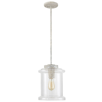 Capital Lighting Kayla 1 Light Pendant, Mystic Sand - 329511MS