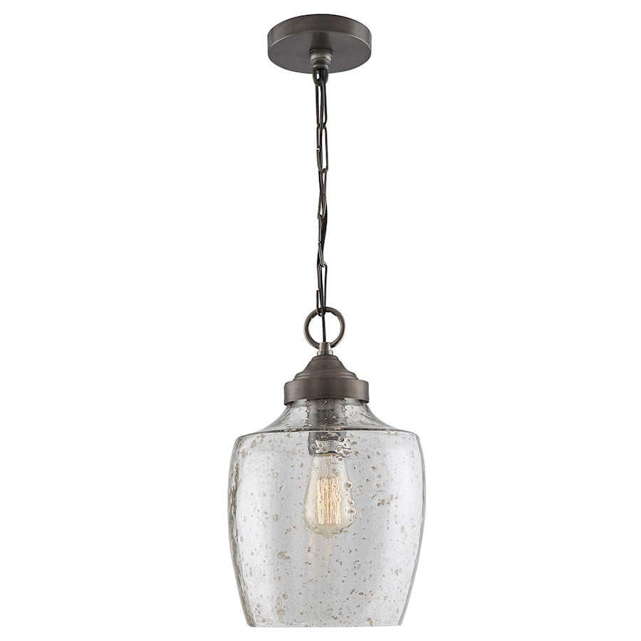 1 Light Pendant, Pewter