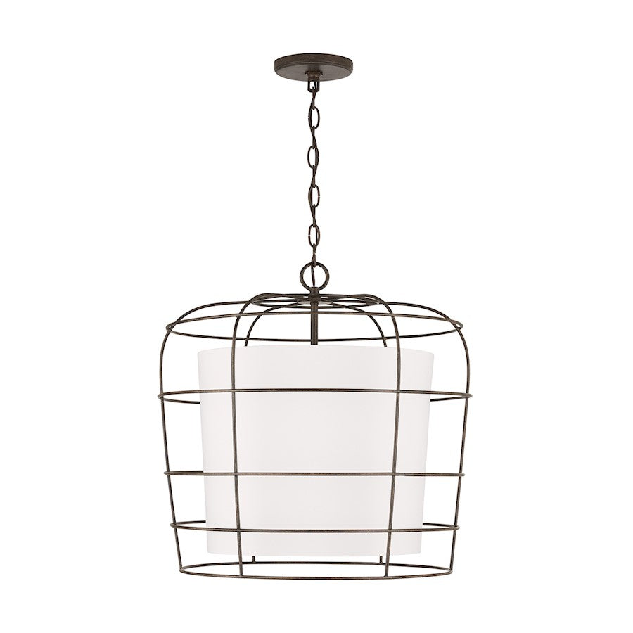 Capital Lighting 4-Light Pendant, Farm House - 338347FH