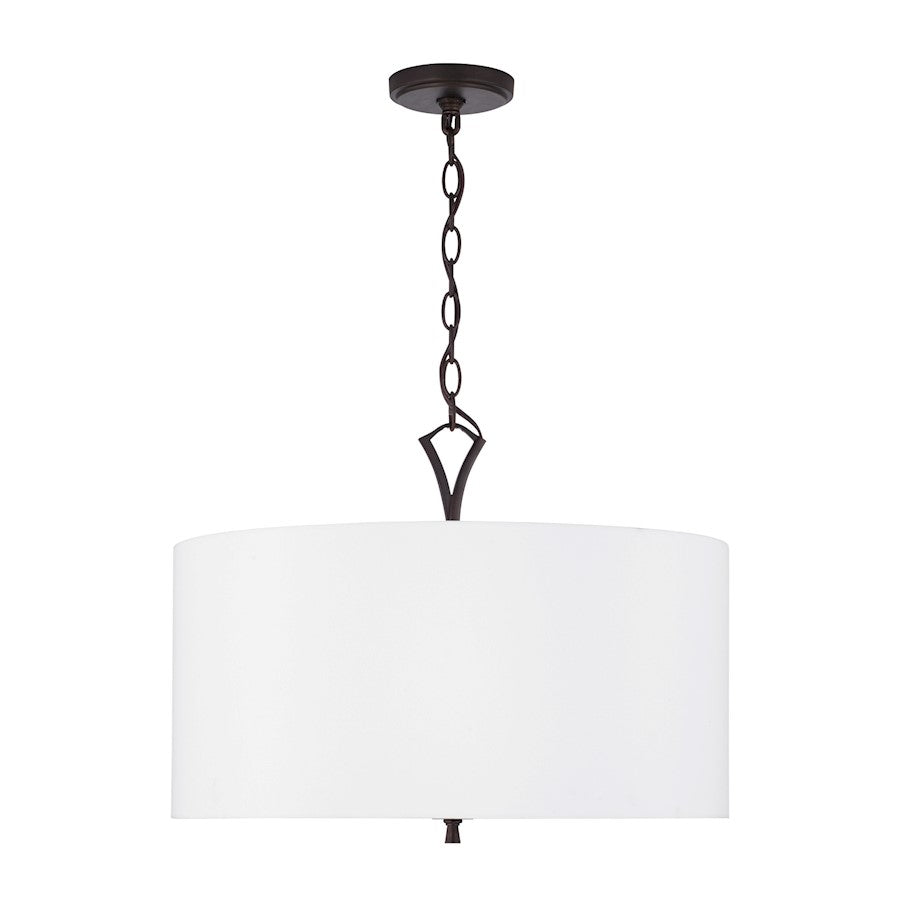 Capital Lighting Jaymes 4 Light Pendant in Old Bronze - 342841OB