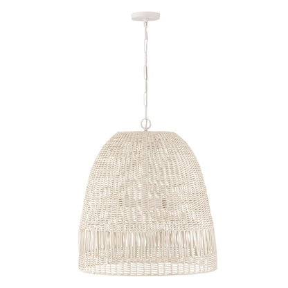 Capital Lighting Naomi 3 Light Pendant, White - 347533HH