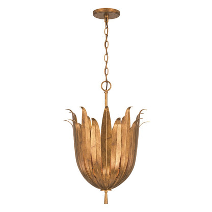 Capital Lighting Eden Medium 4 Light Pendant, Gold - 349542AG