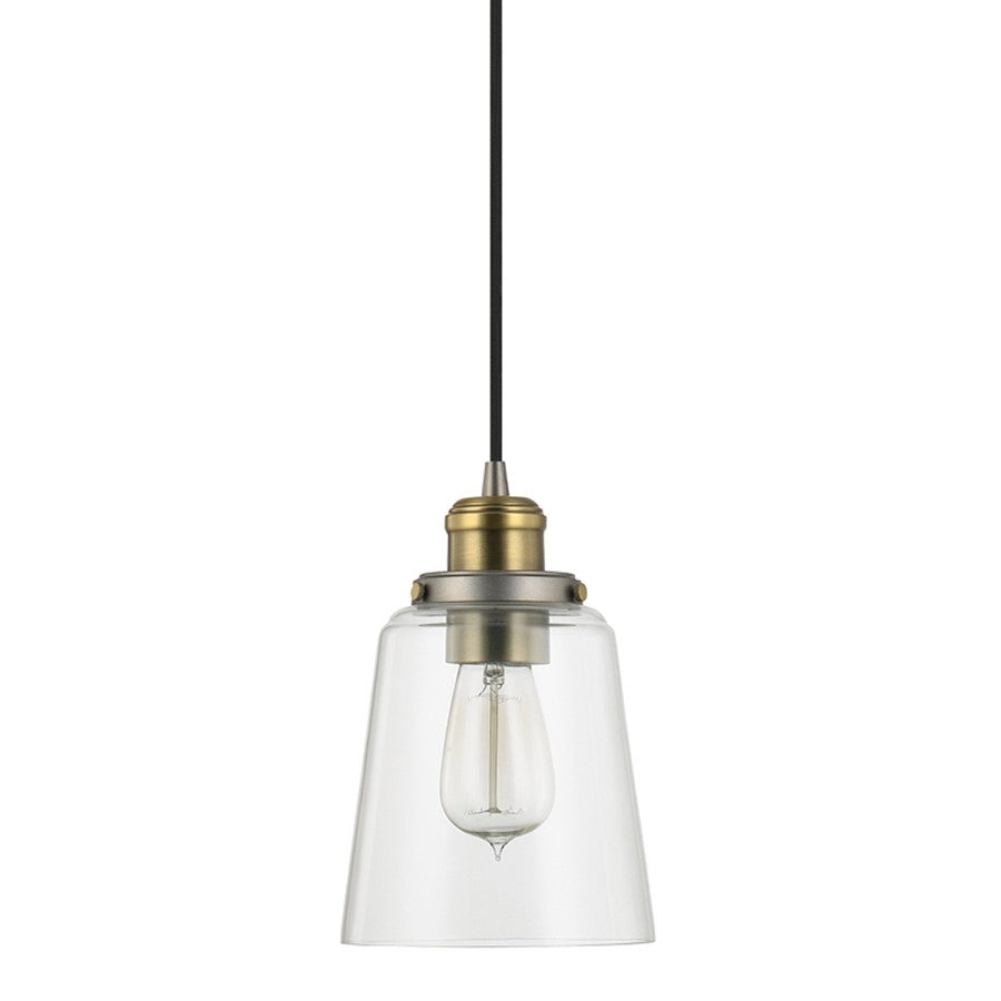 1 Light Mini Pendant, Burnished Bronze