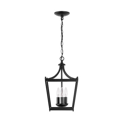 Capital Lighting Stanton 3-Light Foyer, Matte Black - 4036MB