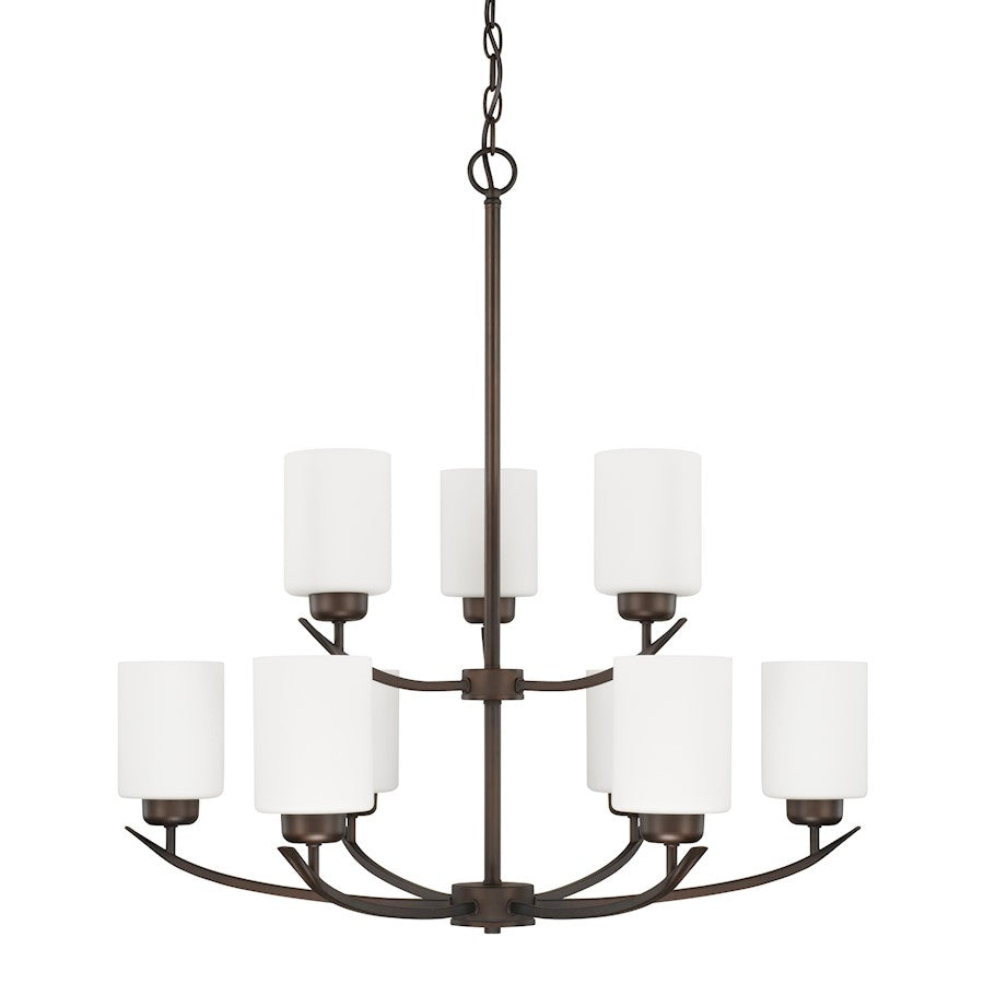 HomePlace by Capital Lighting Dixon 9 Light Chandelier, Bronze - 415291BZ-338