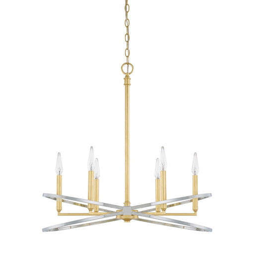 Capital Lighting Fire and Ice 6 Light Chandelier, Fire and Ice - 420861FI