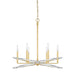 Capital Lighting Fire and Ice 6 Light Chandelier, Fire and Ice - 420861FI