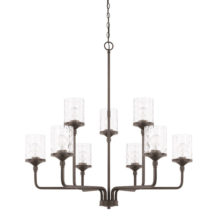 HomePlace by Capital Lighting Colton 9 Light Chandelier, Bronze - 428891BZ-451